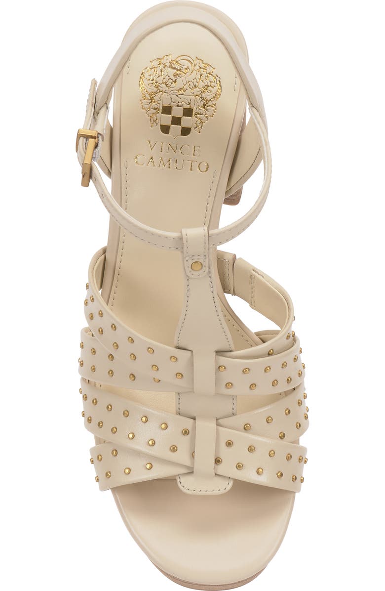 Vince Camuto Palton Slingback Platform Sandal, Alternate, color, Panna Creme