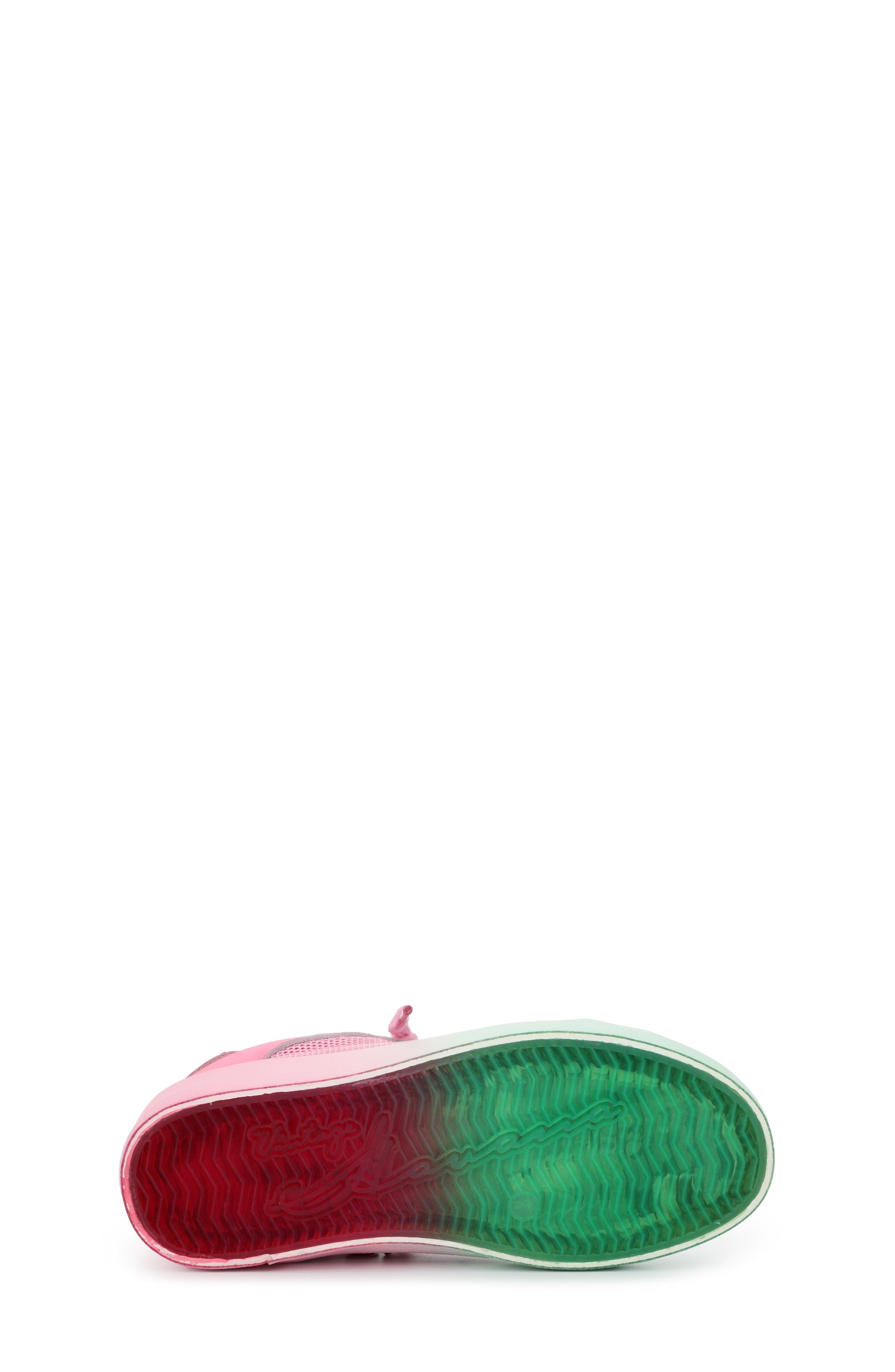 Vintage Havana Kids' Sam Water Resistant Sneaker, Alternate, color, Pink/ Green