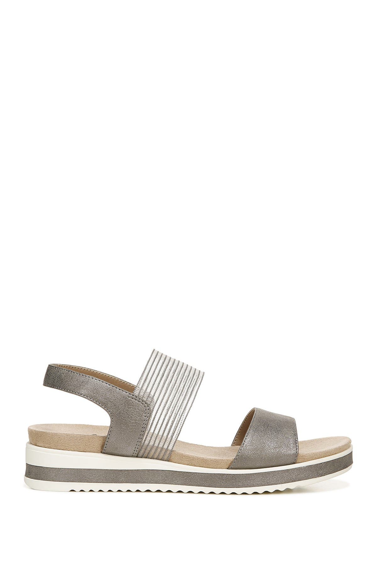 SHOES Zing Slingback Sandal, Alternate, color, PEWTER