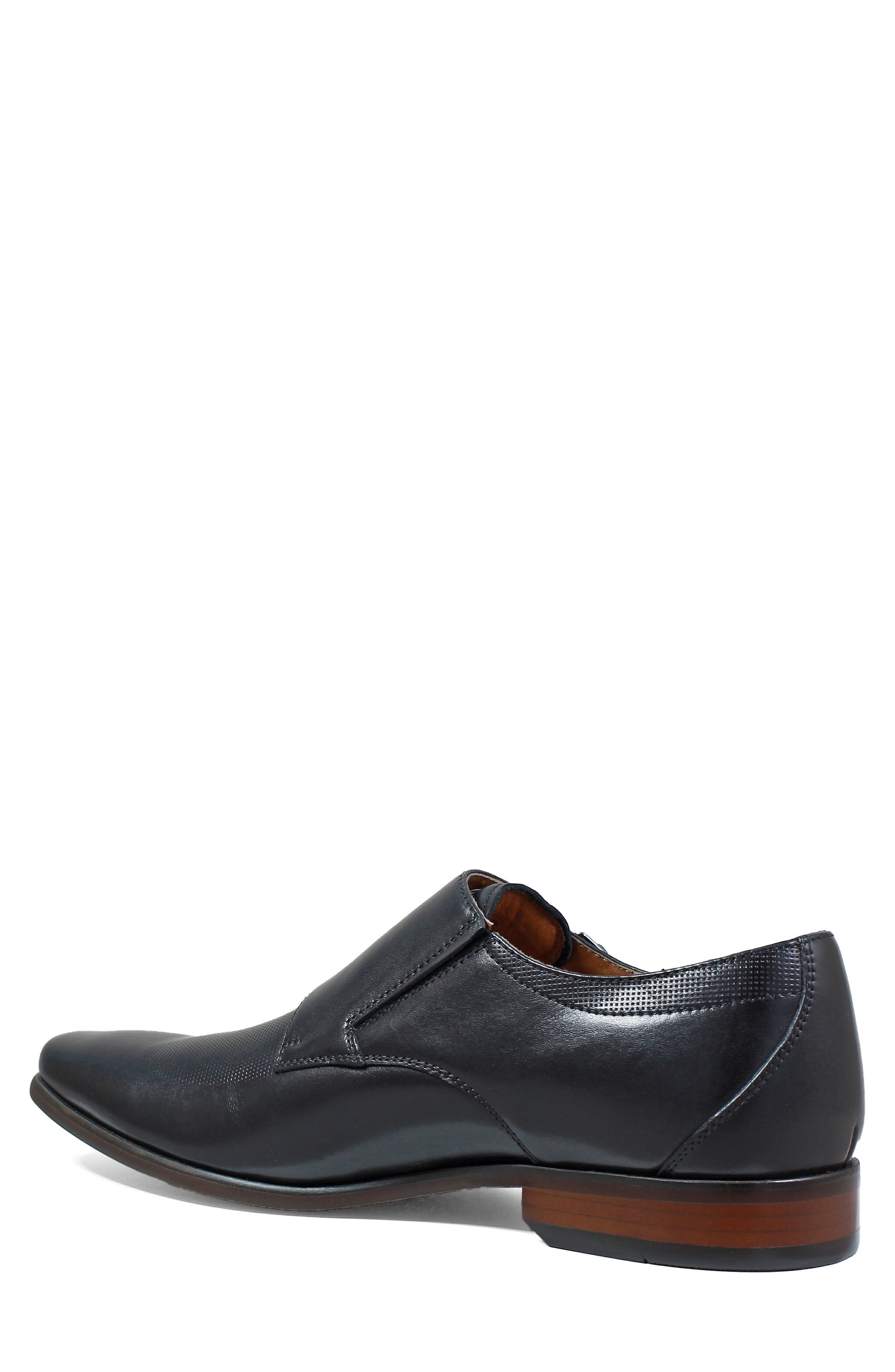 Florsheim Postino Textured Double Strap Monk Shoe, Alternate, color, 