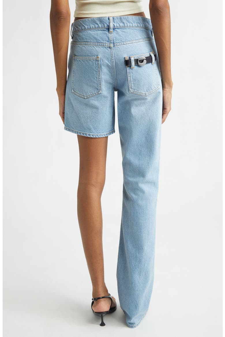 One Leg Boyfriend Jeans, Alternate, color, BLUE LIGHT BLUE