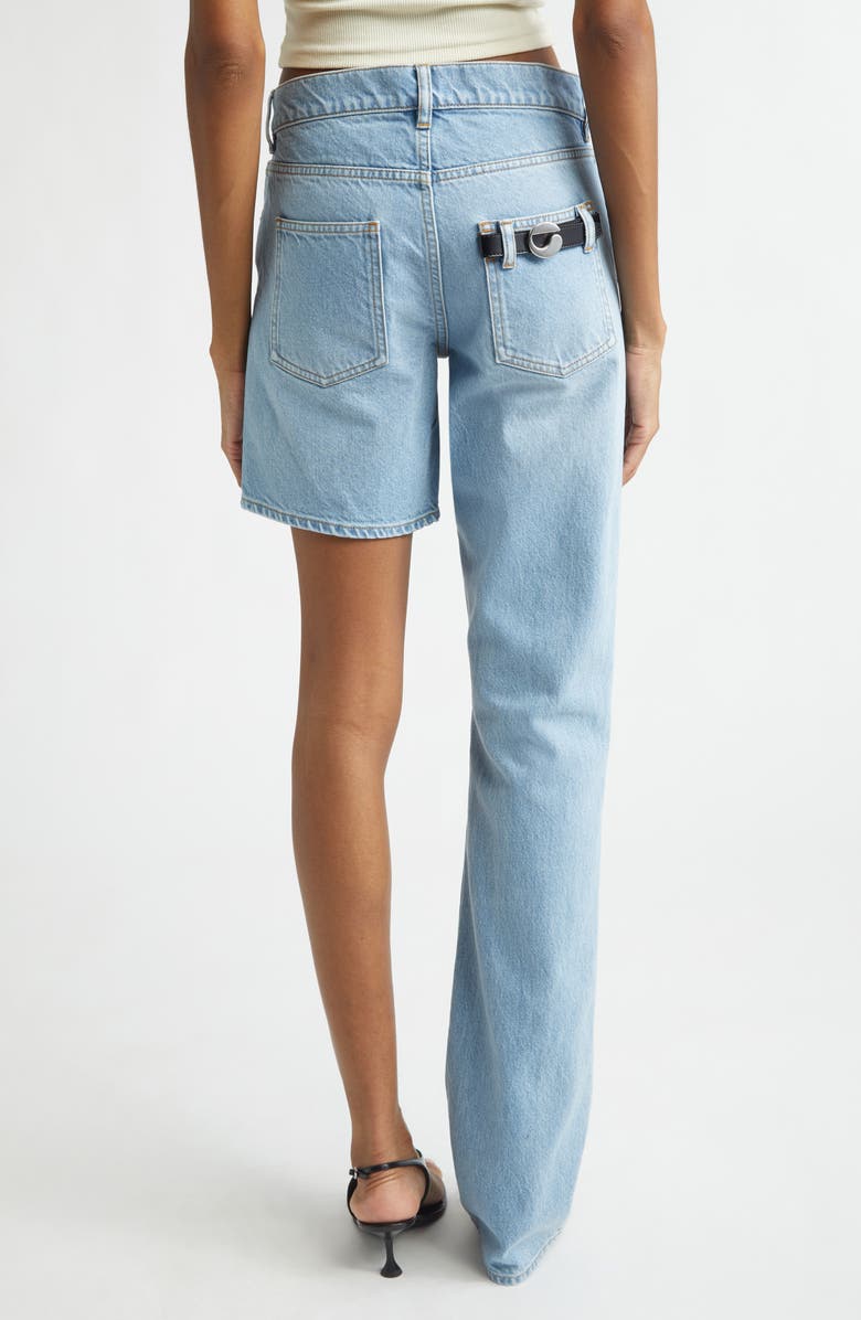 Coperni One Leg Boyfriend Jeans, Alternate, color, Blue Light Blue