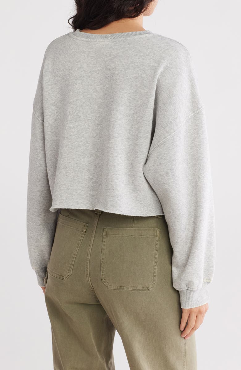 Roxy Morning Hike Crop Sweatshirt, Alternate, color,