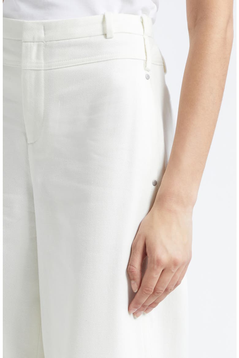 Cotton Utility Wide Leg Pants, Alternate, color, BONE