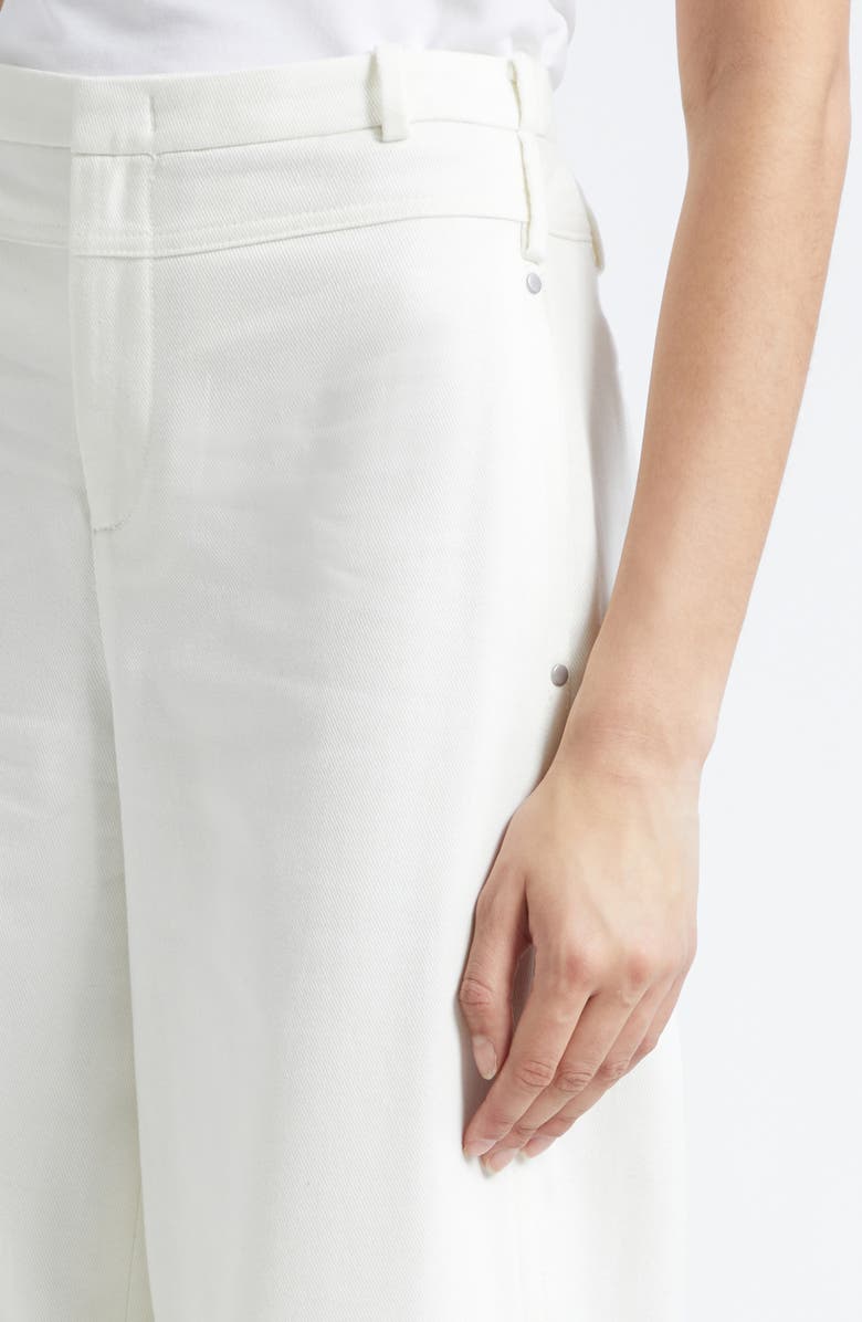 Vince Cotton Utility Wide Leg Pants, Alternate, color, Bone