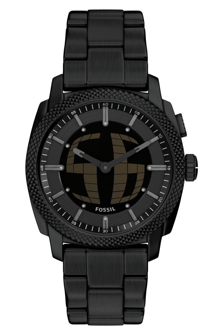 Machine Big Tic® Anadigi Bracelet Watch, 41mm, Main, color, BLACK