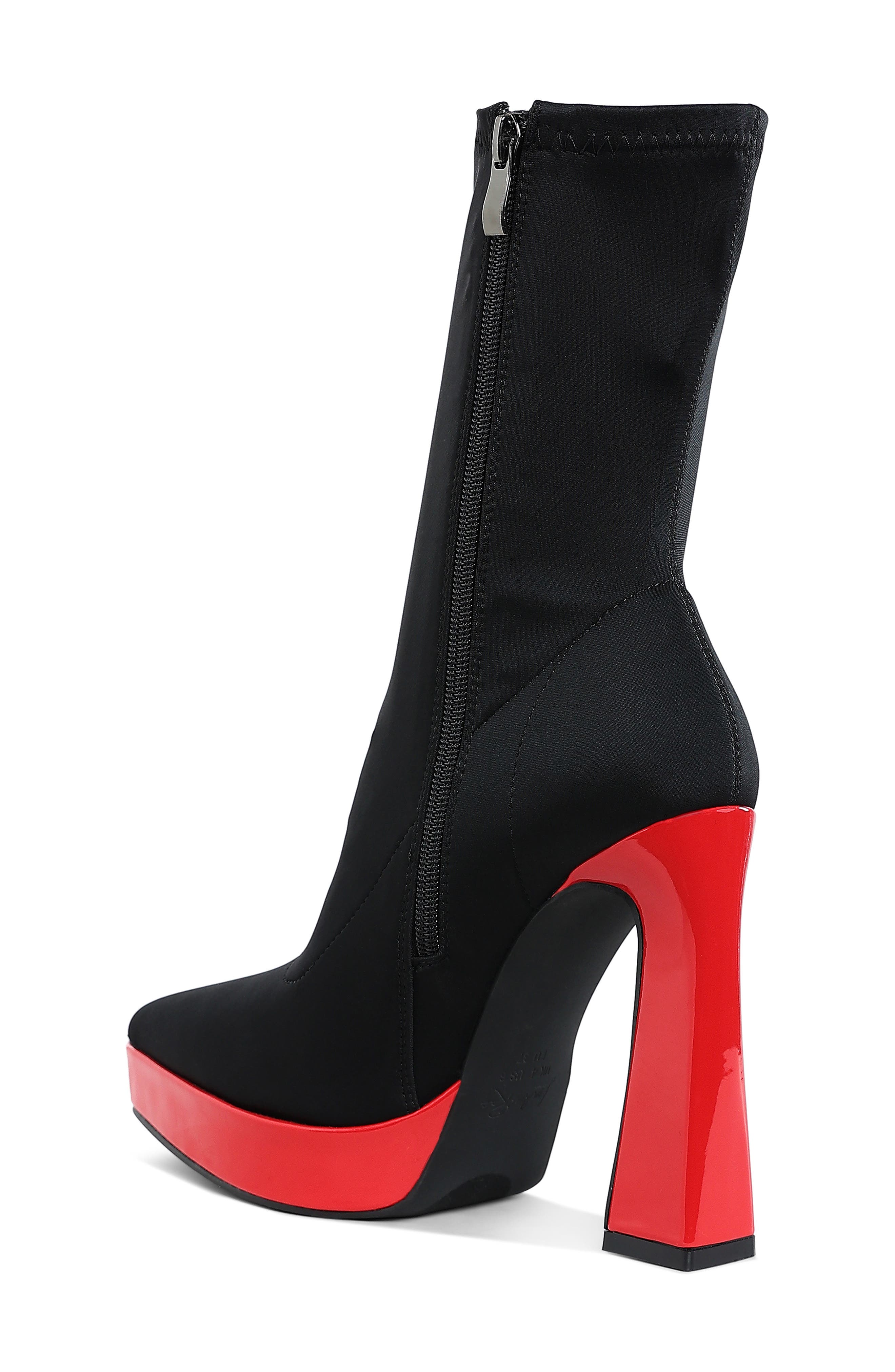 LONDON RAG Rabha Contrast Platform Boot, Alternate, color, 
