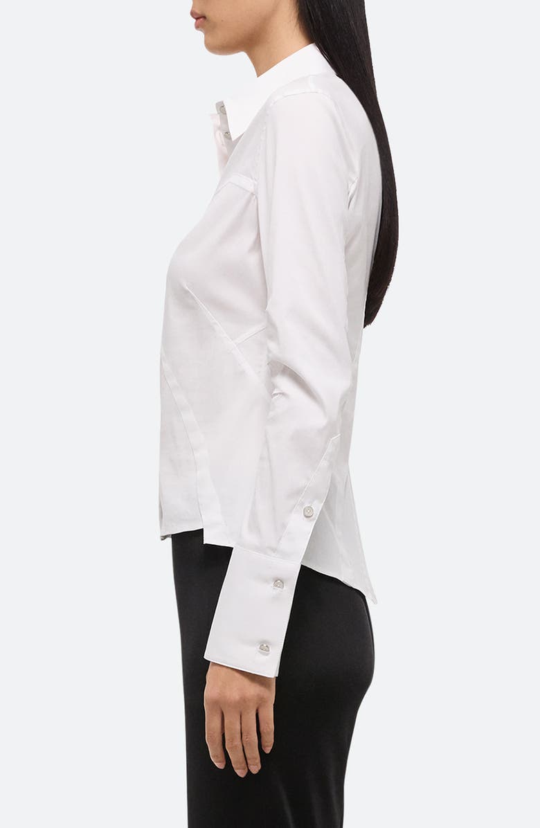 Helmut Lang Precis Bustier Shirt, Alternate, color, 