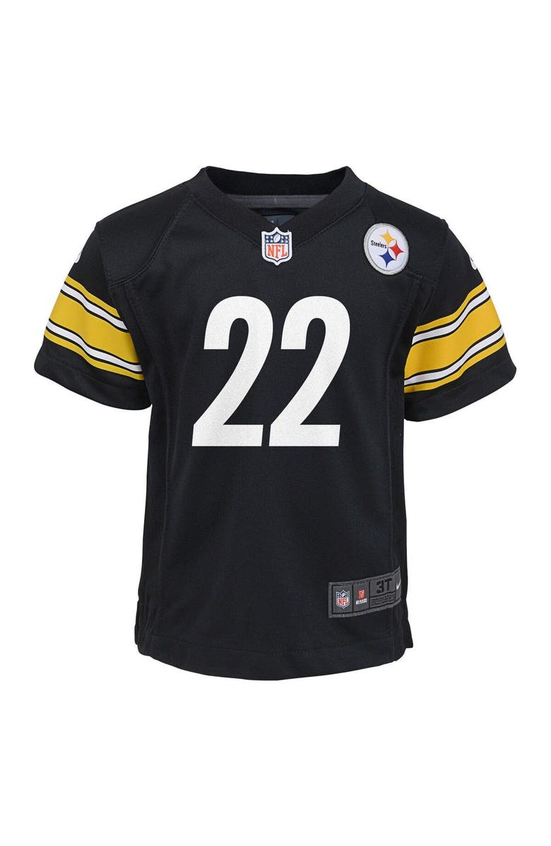 Nike Toddler Nike Najee Harris Black Pittsburgh Steelers Game Jersey, Alternate, color, 