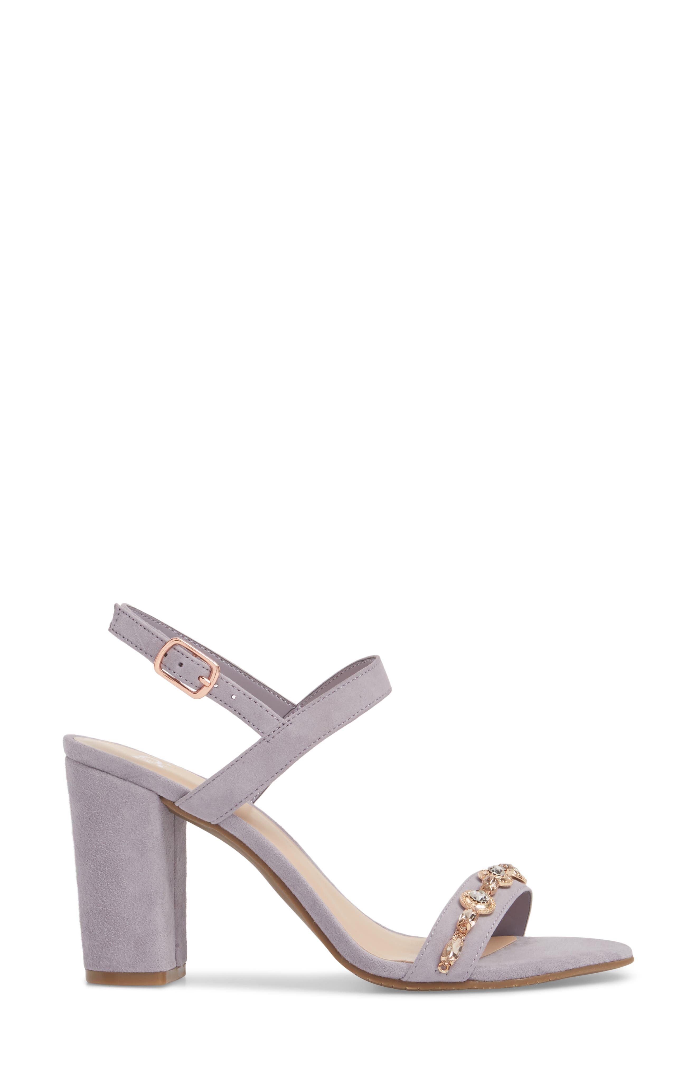 Lula Slingback Sandal, Alternate, color, LAVENDAR SUEDE JEWELS
