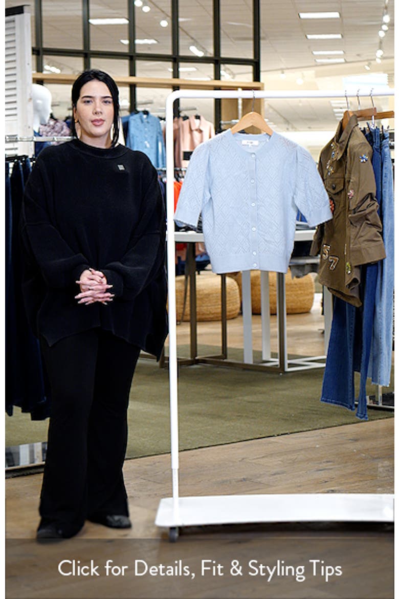 The Short Sleeve Cashmere Cardigan video