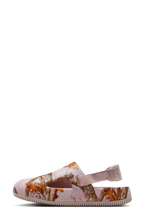 Nike X Realtree Calm Convertible Slingback Mule In Multi