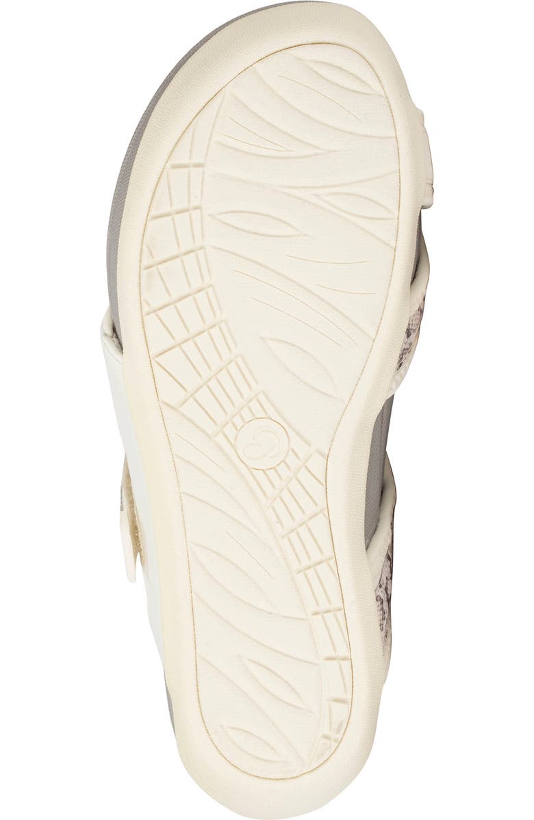 BARETRAPS Deserae Footbed Sandal, Alternate, color, Cream Snake