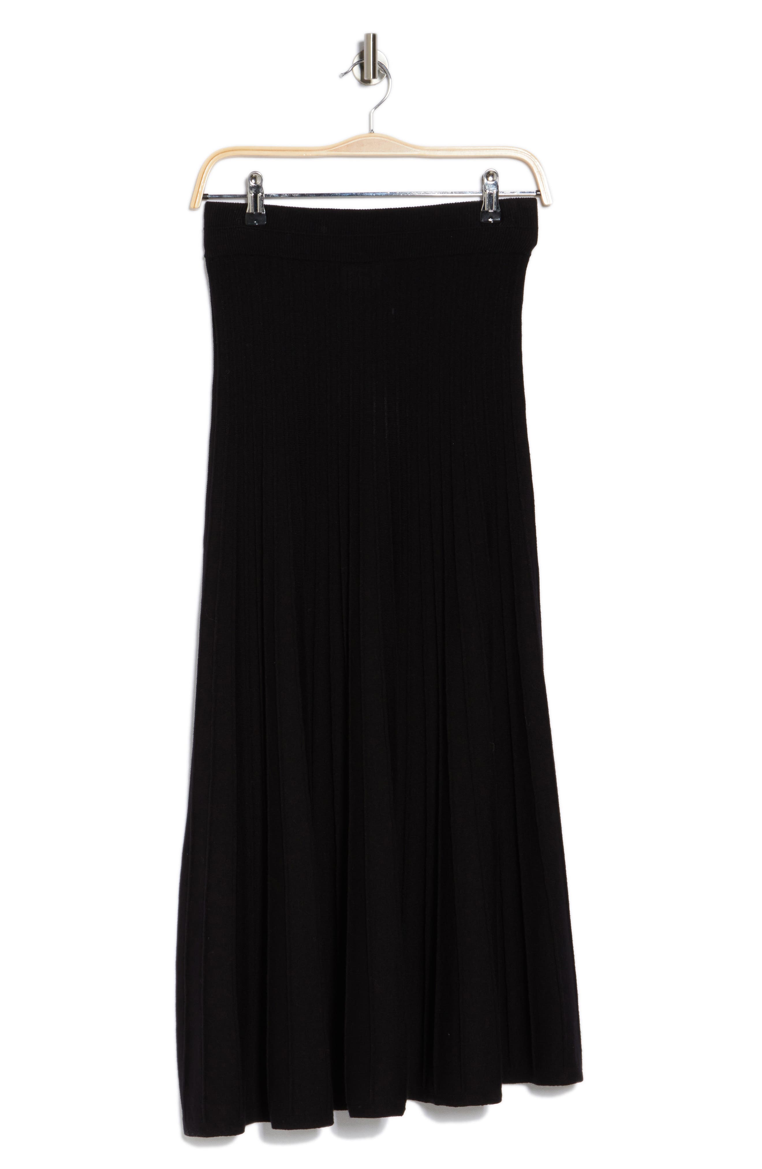 Jupe En Soie Elie Tahari - Coupe A-line Marron - Taille 2 - Occasion Très Bon état