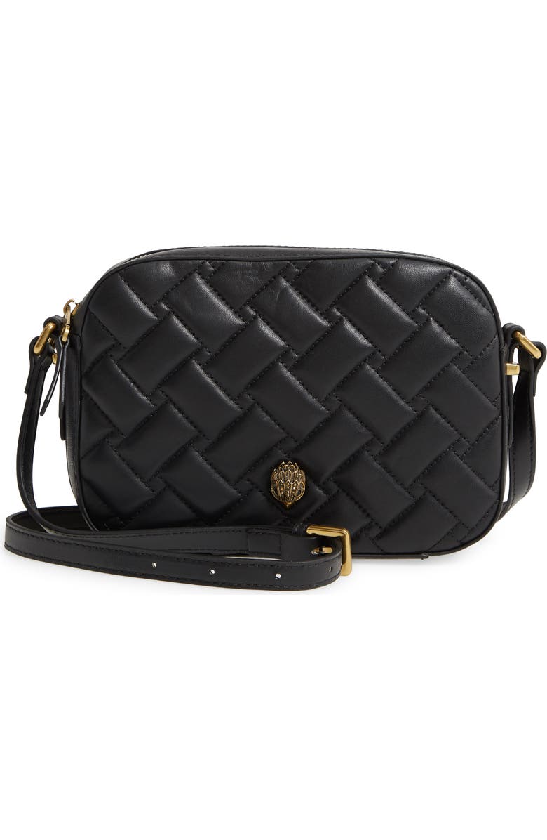 Kurt Geiger London Kensington Quilted Leather Crossbody Bag, Main, color,