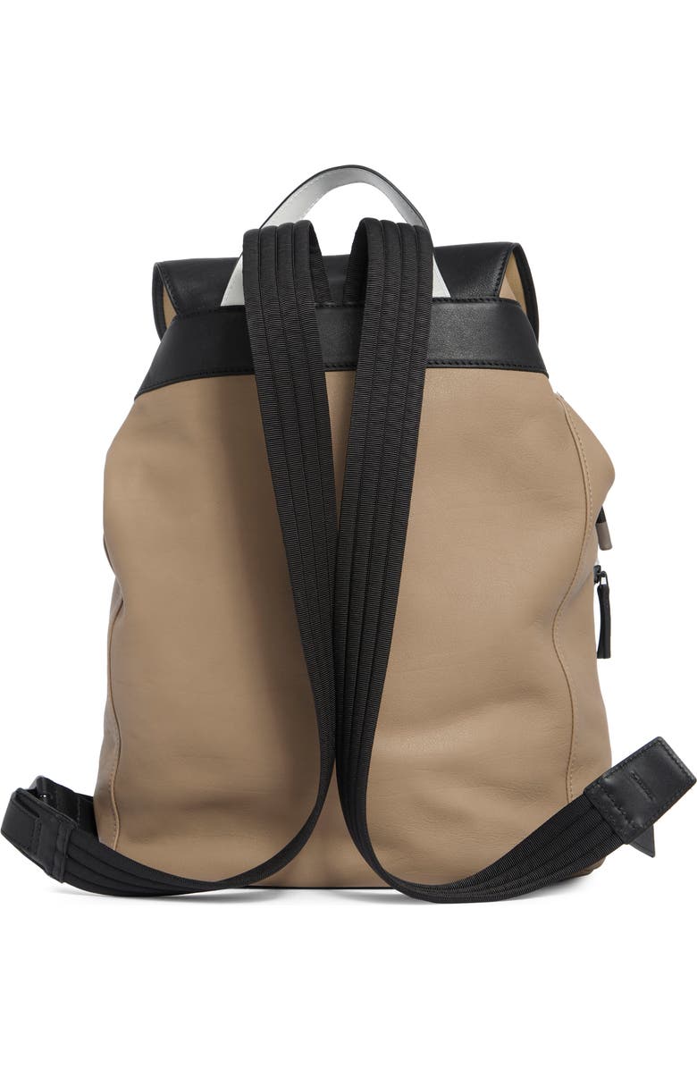 Longchamp 3D Colorblock Backpack, Alternate, color, Brown