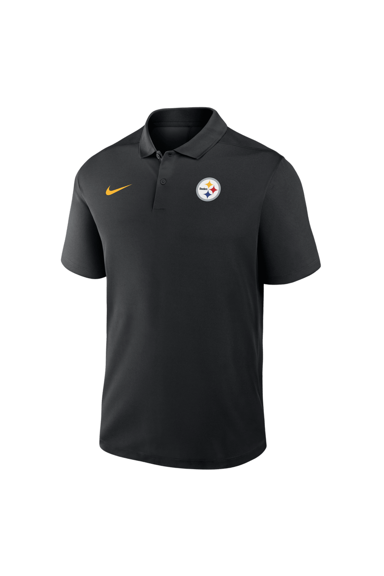 Men's Nike Black Pittsburgh Steelers Dri-FIT Victory Polo, Alternate, color, Black