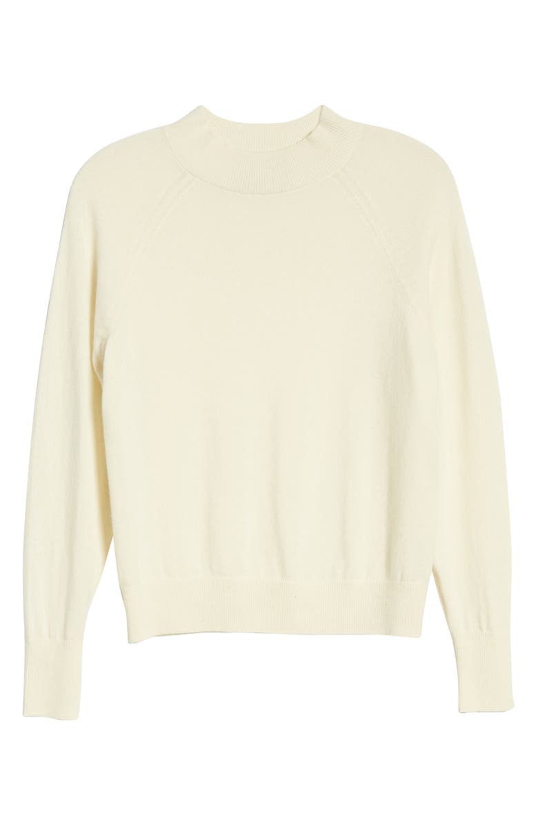Everlane The Cashmere Raglan Mock Neck Sweater, Alternate, color,