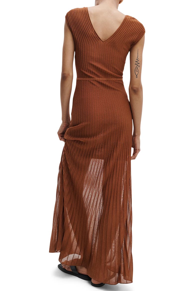 Aubrey Maxi Dress, Alternate, color, RUST