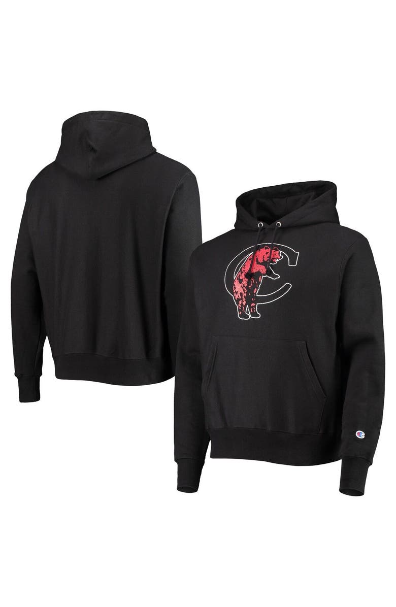 Champion Men's Champion Black Cincinnati Bearcats Vault Logo Reverse Weave Pullover Hoodie, Main, color, Black