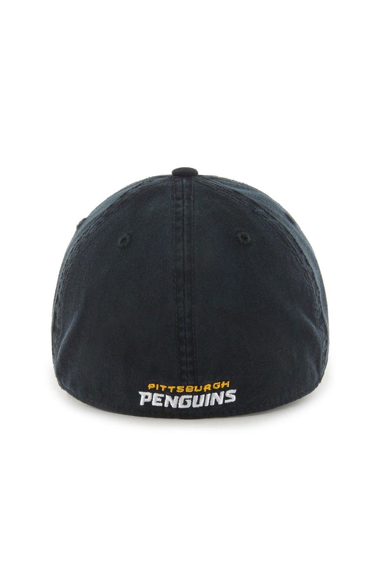 '47 Men's '47 Black Pittsburgh Penguins Classic Franchise Fitted Hat, Alternate, color, Black
