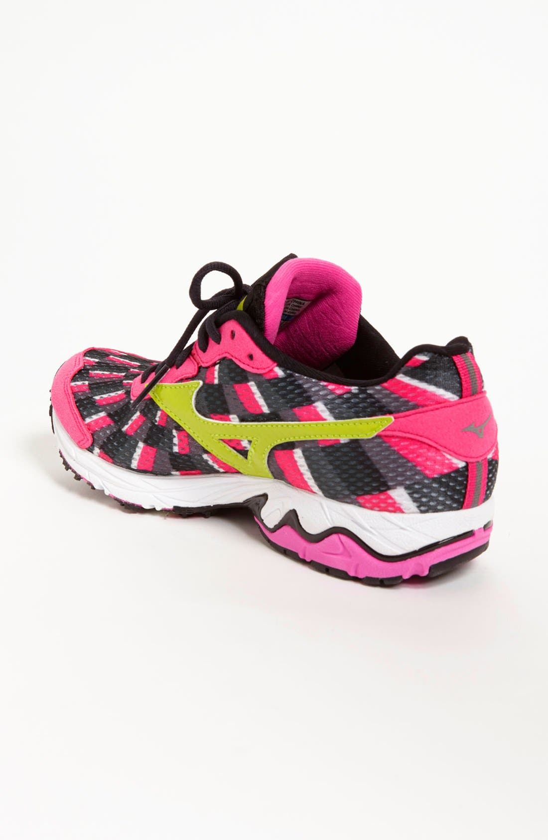 'Wave Elixir 8' Running Shoe, Alternate, color, LIME PUNCH/ ANTHRACITE