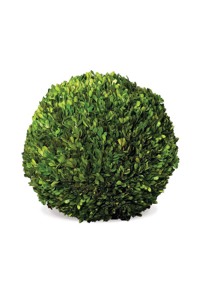 Boxwood Ball Faux (Fake) 16", Main, color, Green