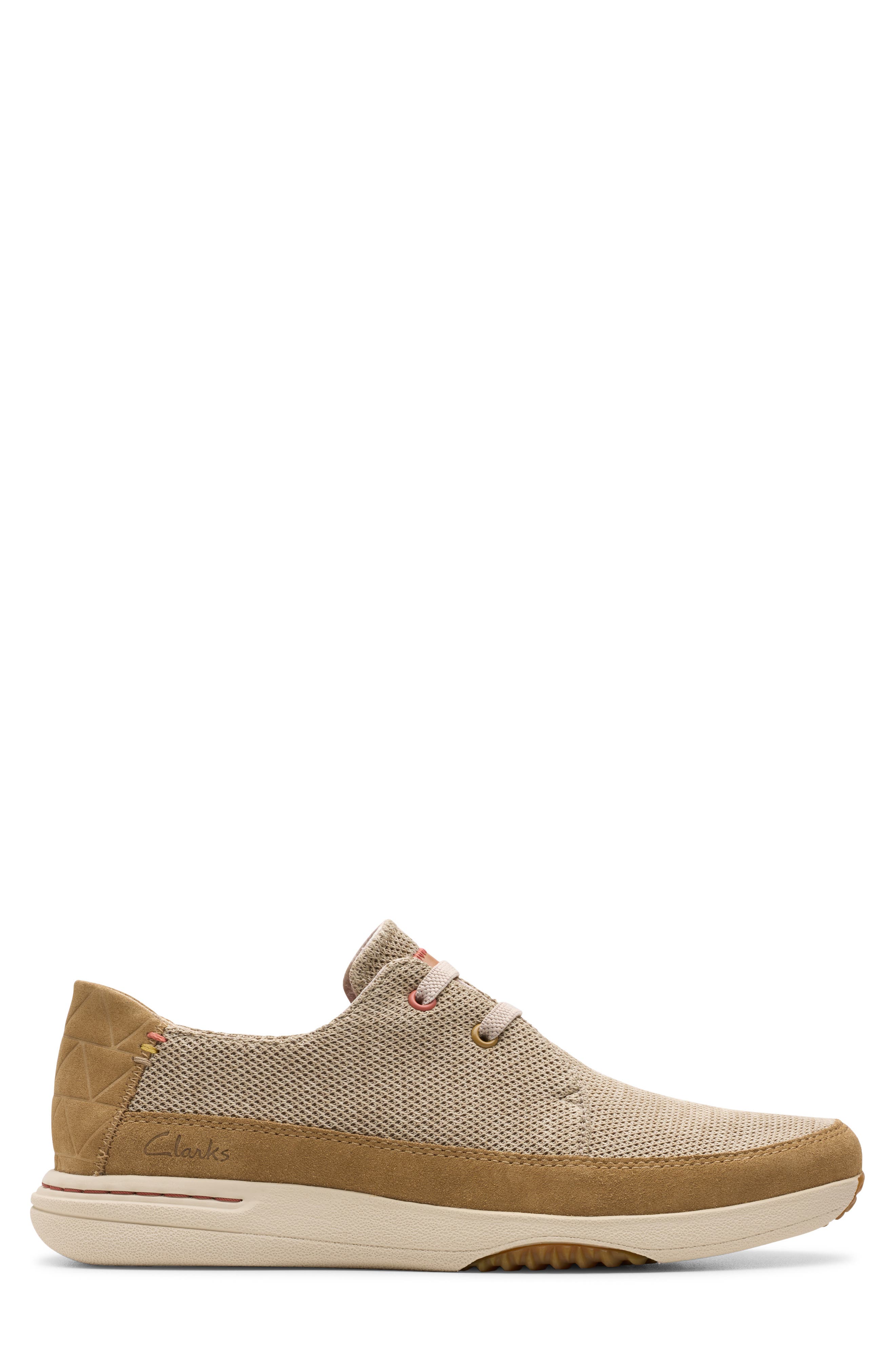 Clarks<sup>®</sup> Easeway Lace-Up Sneaker, Alternate, color, Sand Combi