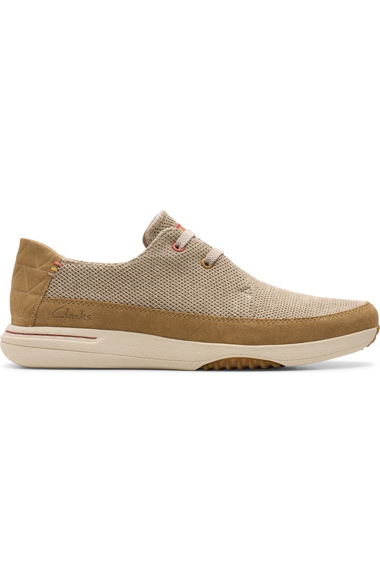Clarks<sup>®</sup> Easeway Lace-Up Sneaker, Alternate, color, Sand Combi