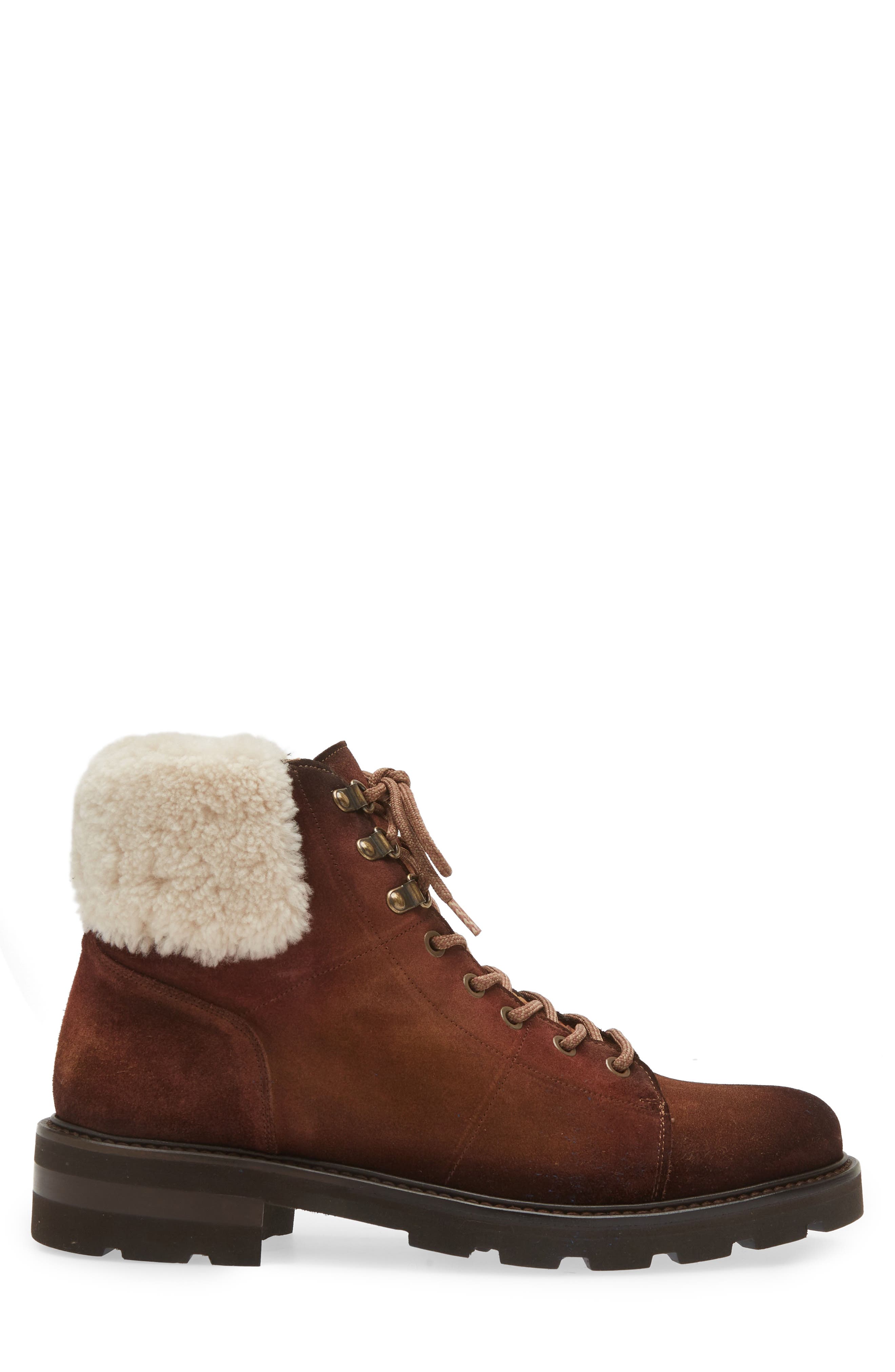 Mezlan Rayo Genuine Shearling Boot, Alternate, color, 