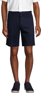 Lands' End Comfort Waist 9" No Iron Chino Shorts