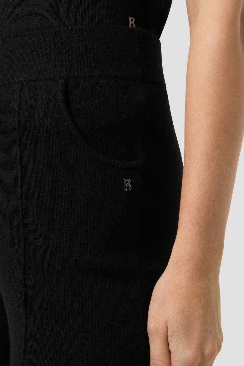 Dasha Knitted Pants, Alternate, color, Black