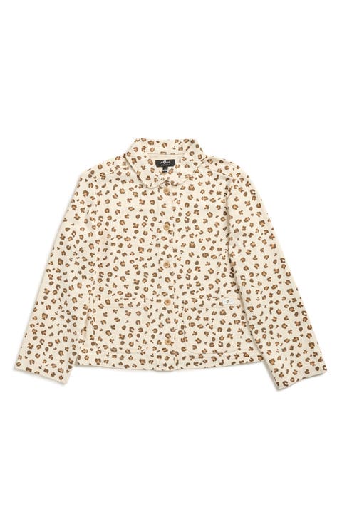 Kids' Leopard Utility Jacket (Big Kid)