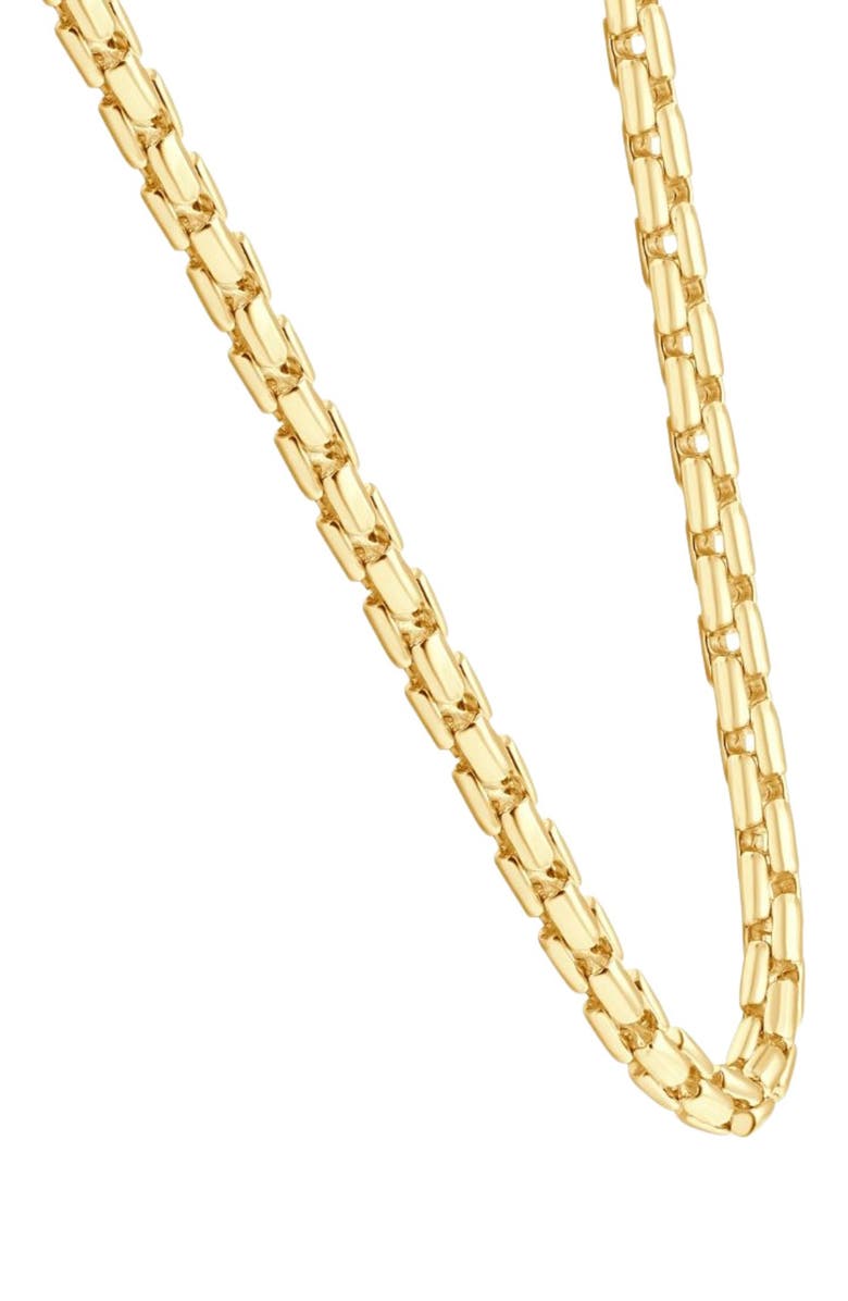 Bliss Diamond 14k Gold Women's 24" Chain Necklace 43 Grams 7mm Thick, Alternate, color, 14K Yellow Gold