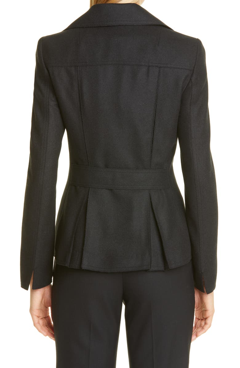 Akris punto Wool Moto Jacket, Alternate, color,