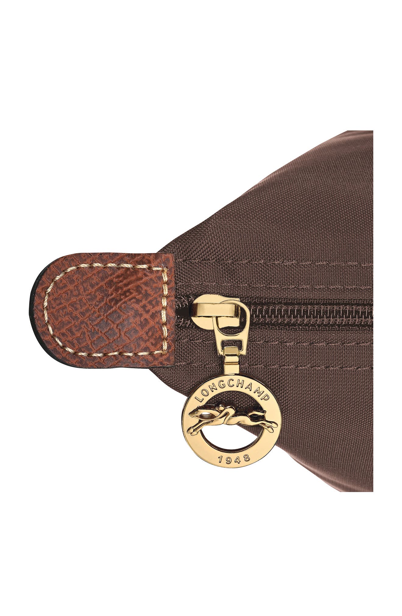 Small Le Pliage Recycled Nylon Top Handle Bag, Alternate, color, MOCHA