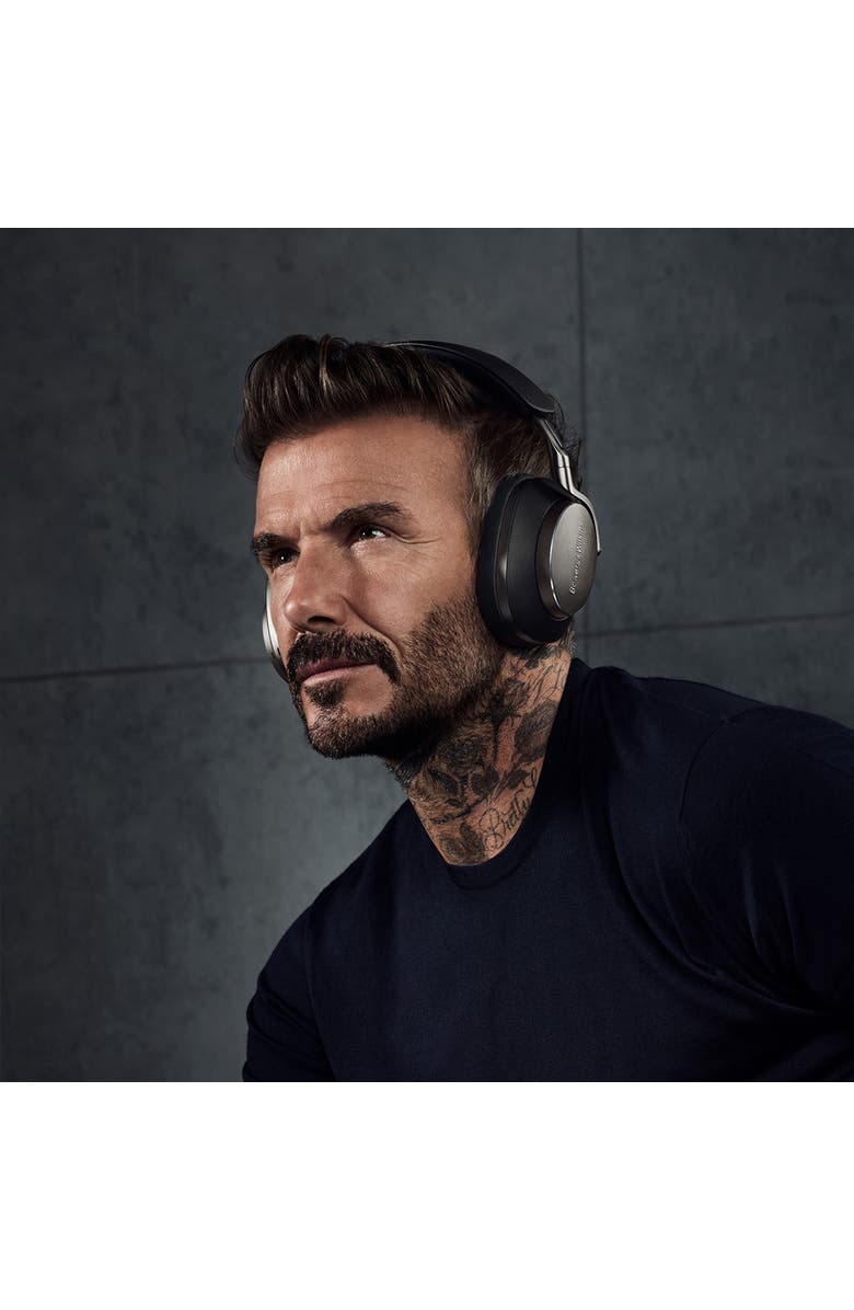 Bowers & Wilkins Px8 Wireless Bluetooth Over-Ear Headphones with Active Noise Cancellation, Alternate, color, Black