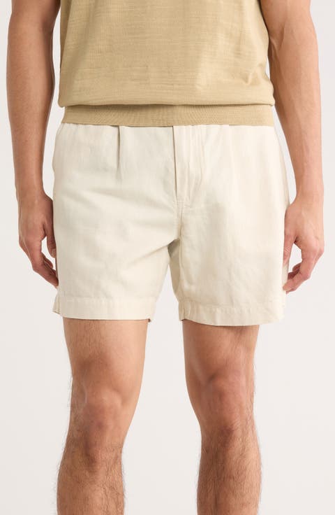 Capitola Linen Blend Shorts
