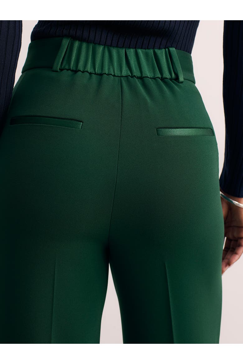 Adelaide Clever Crepe Pants, Alternate, color, Green