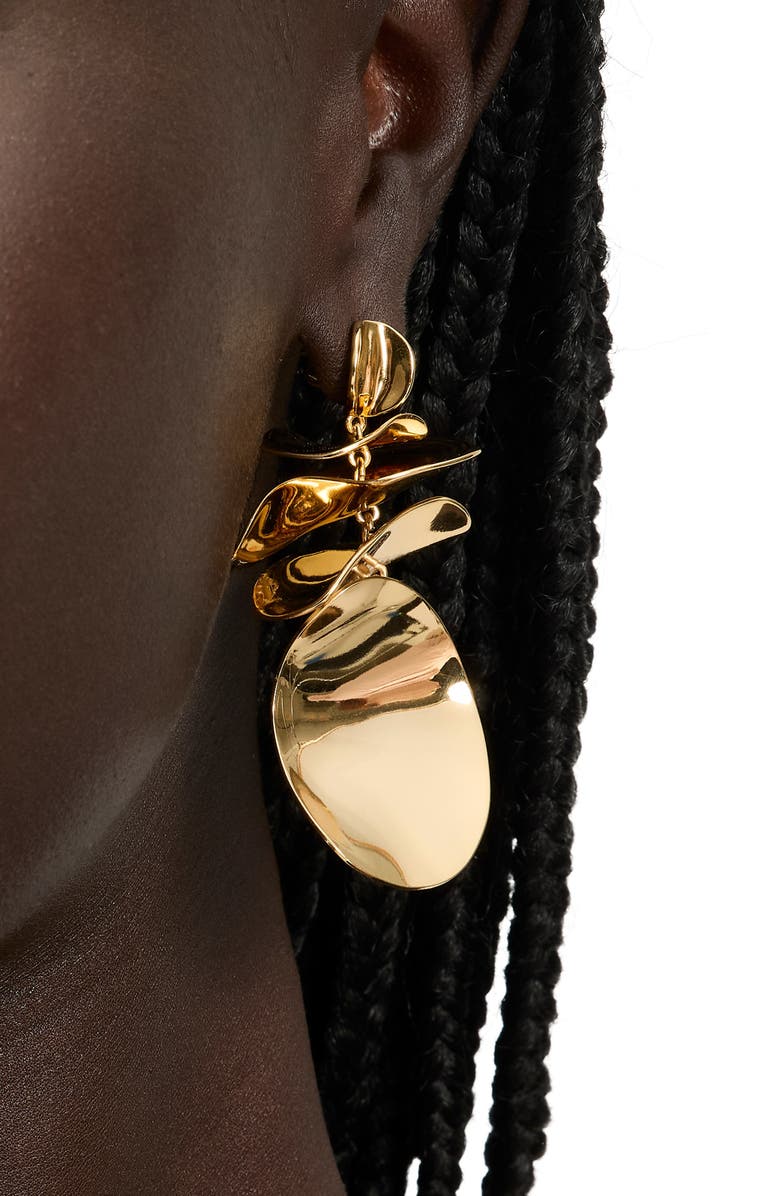 Kate Spade New York snack time potato chip statement drop earrings, Alternate, color, 