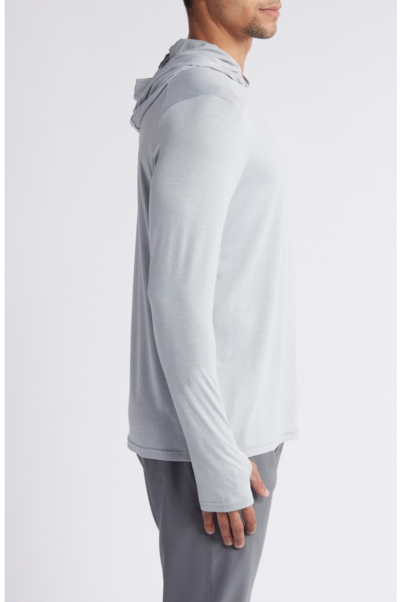 Shade UPF 50+ Hoodie, Alternate, color, HEATHER ASPEN GREY