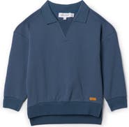 Charlotte & George French Fleece Ribbed Sweatshirt
