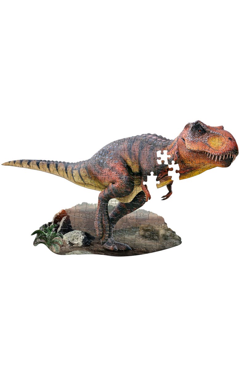 Madd Capp T. Rex 100 Piece Jigsaw Puzzle, Alternate, color, Multicolored