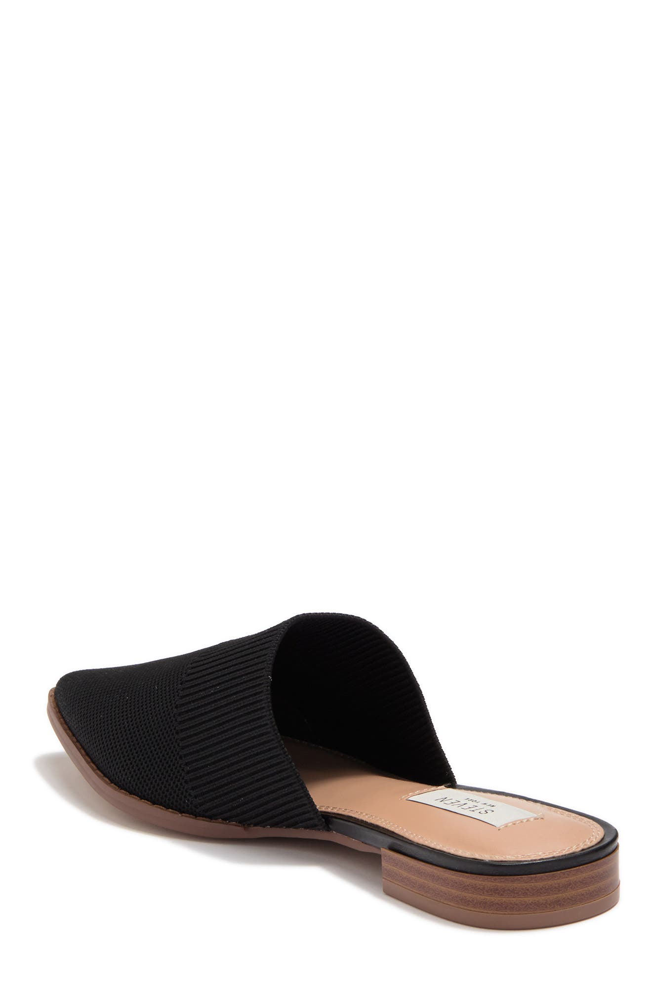 Steven New York Valdez Knit Mule, Alternate, color, Black