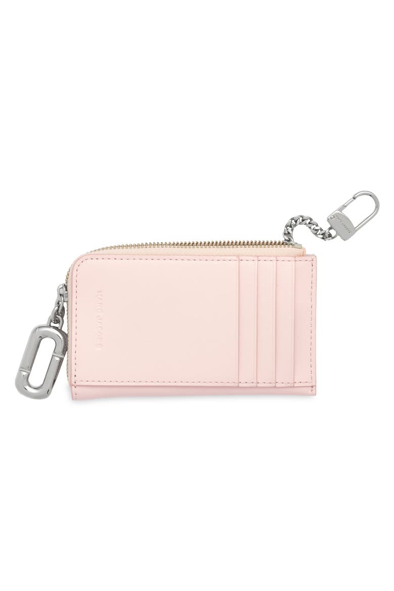 The Top Zip Multi Wallet, Alternate, color, POWDER PINK