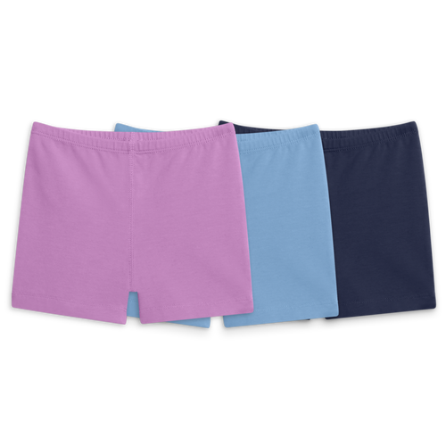 Primary Kids Under Short 3-pack In Vintage Blue Mix