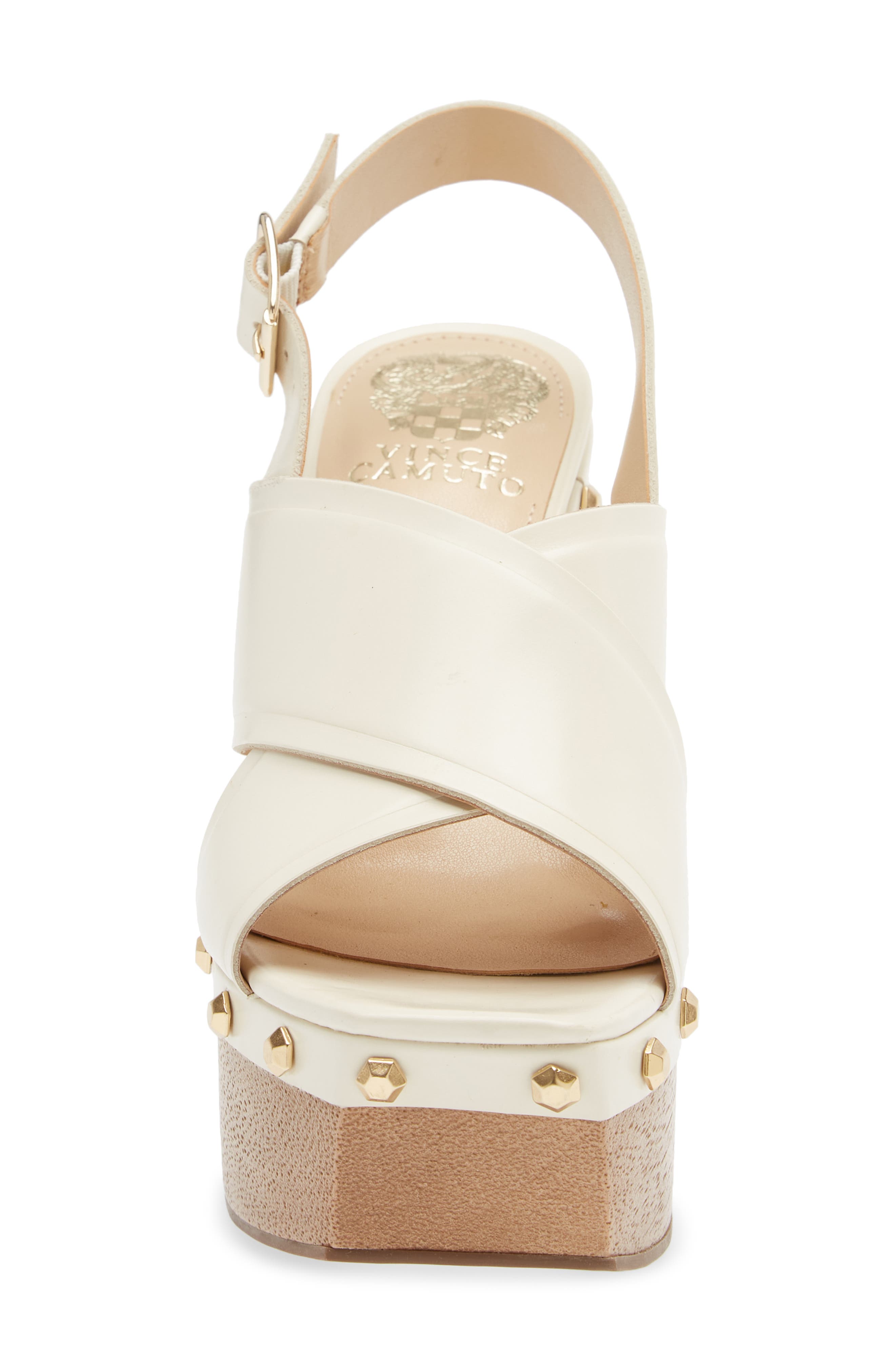 Jenevya Slingback Platform Sandal, Alternate, color, CREAMY WHITE COW PARADISE
