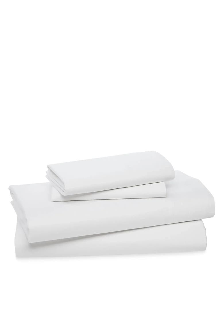 Organic Cotton Sheet Set, Alternate, color, White