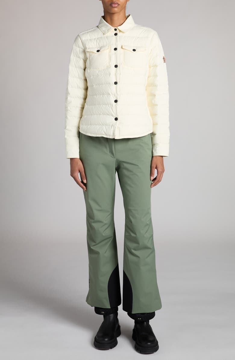 Moncler Grenoble Rozes Day-Namic Quilted Down Shirt Jacket, Alternate, color, 