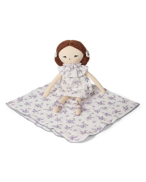 Baby "Abigail" Cotton and Linen Rag Doll